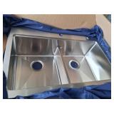 Karran SS Top Mount Workstation Sink (33x22x10) w/