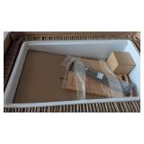Single Bowl Fireclay Sink (30" x 18" x 9") w/