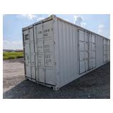 40ft. 3 Door Shipping Container