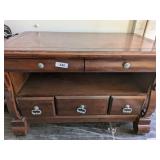 Wood TV Stand
