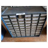 Storage Bin Plastic w/ Plastic Drawers [Blue]
