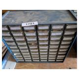 Storage Bin Plastic w/ Plastic Drawers [Blue]