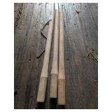 (3) Sledge Hammer Handles - Hickory, 28" length