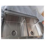 Karran SS Apron Front Sink (36x21x10) w/
