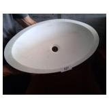 Karran Oval Vessel Sink (23" x 13.5" x 4")**