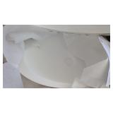 Vigo Matte Stone Vessel Sink (23x13-5/8x4)