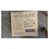 Mid-America Meter Block - clay color