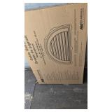 Mid-America Half Round Gable Vent - bwood color