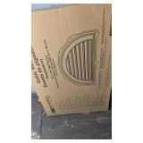 Mid-America Half Round Gable Vent - bwood color