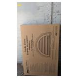 Mid-America Half Round Gable Vent - clay color