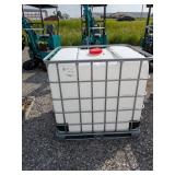 275gal. Tote w/ Steel Crate