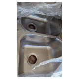 Karran Stainless Steel Top Mount Sink (33x22x8)