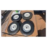 (4) 10 x 2.75 Wheels