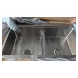 Karran SS Apron Front Workstation Sink (36x21x10)*