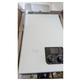 Tankless Water Heater [appears used, natural gas]
