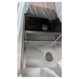 Karran SS Apron Front Workstation Sink (36x21x10)