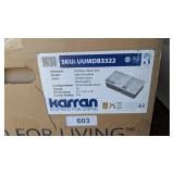 Karran SS Undermount Workstation Sink (33x18x10)