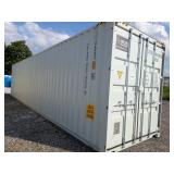 40ft. 3 Door Shipping Container