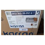 Karran SS Undermount Workstation Sink (39x18x10)