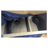 Karram SS Top Mount Sink (33" x 22" x 10")
