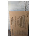 Mid-America Half Round Gable Vent - sawmill color