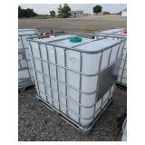275gal. Tote w/ Steel Crate