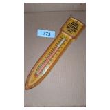 Case Adams-Meyer Vintage Advertising Thermometer