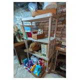 Plastic Shelf + Small Metal Shelf