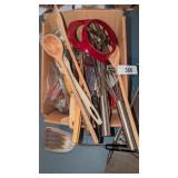 Cooking Utensils: Whisks, Wooden Spoons,