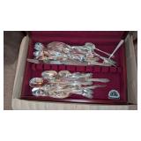 William Rogers Manf. Co. Plated Flatware w/ Box