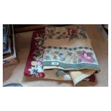 Floral Punched Rugs, Afghan,Throw Blanket &