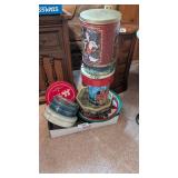 Tins - Most are Christmas
