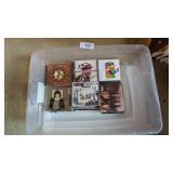 Assorted CDs In Tote w/ Lid [has Beatles]