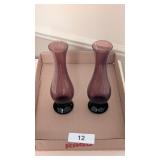 Pair of Purple Vases