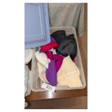 Shoulder Pads In Small Tote w/ Lid