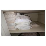 Quilted Bedspread + Full Size Sheets &