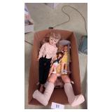 Assorted Vintage Dolls