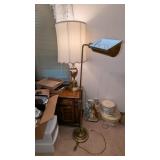 Brass Style Table Lamp & Floor Lamp