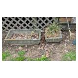 (2) Concrete Planters,