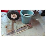 (2) Saws & Plastic Bucket