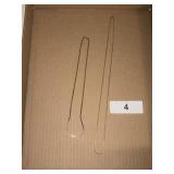 (2) Necklaces - marked .925