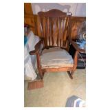 Antique Oak Rocker