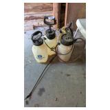 (4) Weed Sprayers