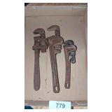 (2) Ridgid Wrenches + Extra Wrench