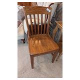 Solid Oak Chair