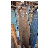 Denim Carhartt Overalls 38/28 &