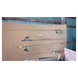 (4) Fishing Poles