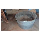 Galvanized Tub