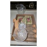 Small Cream Pitcher, Spice Jars, +