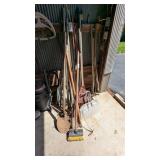 Shovel, Rakes, Handles & Garden Tools